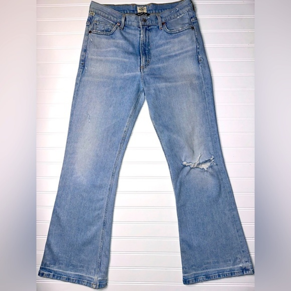 Citizens of Humanity Faye 003 flare wide leg low jeans Vintage